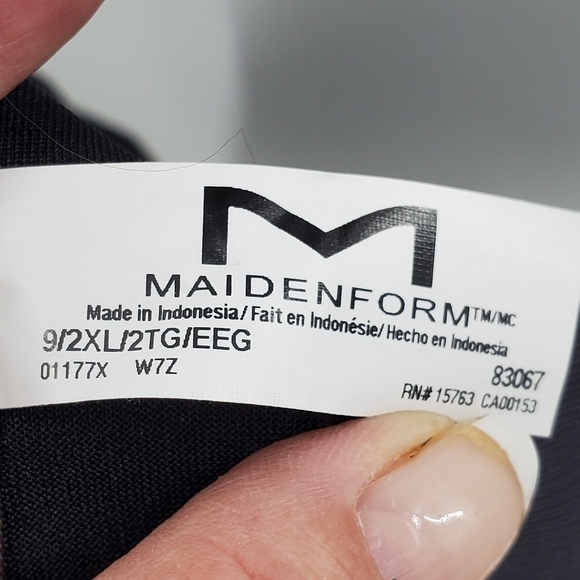 Maidenform black waist cincher 2XL and Medium - Picture 3 of 10